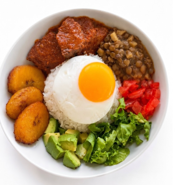 Beef stew bowl / Cazuelita de Estofado de Res.